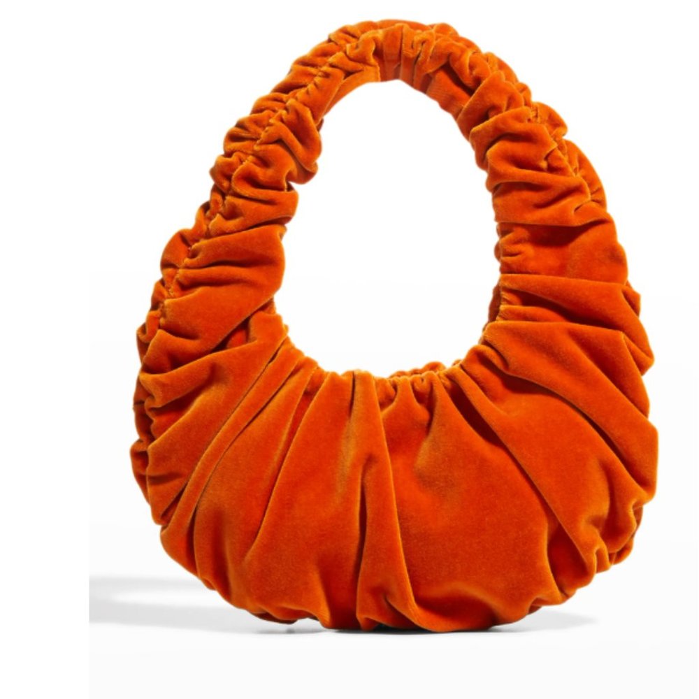 Nanushka Anja Mini Velvet Shoulder Bag